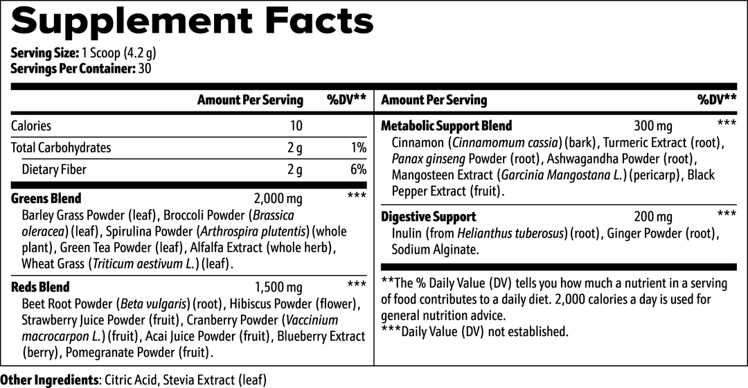 Vital Greens – Superfood Powder with 40+ Nutrients